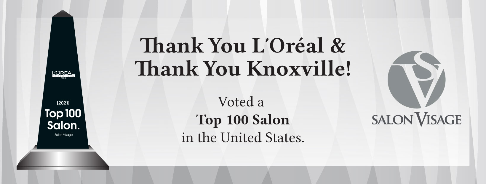 Salon Visage Knoxville – L'Oreal Top 100 Salon 2021